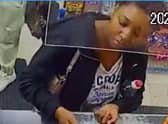 Owami Davies was caught on CCTV in a shop in Croydon on the night she was last seen alive. Credit: Met Police
