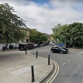 The junction of Albion Drive and Shrubland Road, where a man was shot dead in his car. Credit: Google