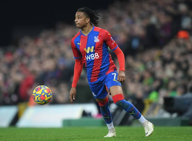 <p>Michael Olise of Crystal Palace in action during the Premier League match between Norwich City (Photo by Harriet Lander/Getty Images)</p>
