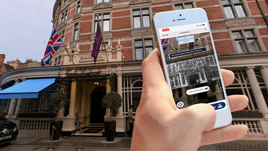 An augmented reality event is coming to Mayfair, throwing visitors back in time