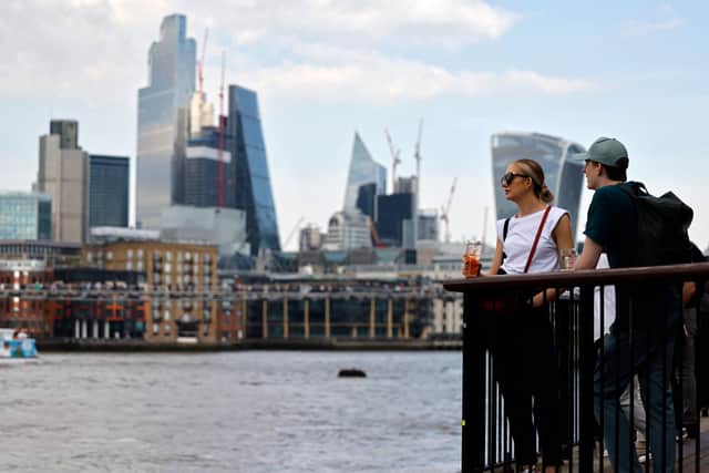 The River Thames in London has seen its source dry up. Photo: Getty