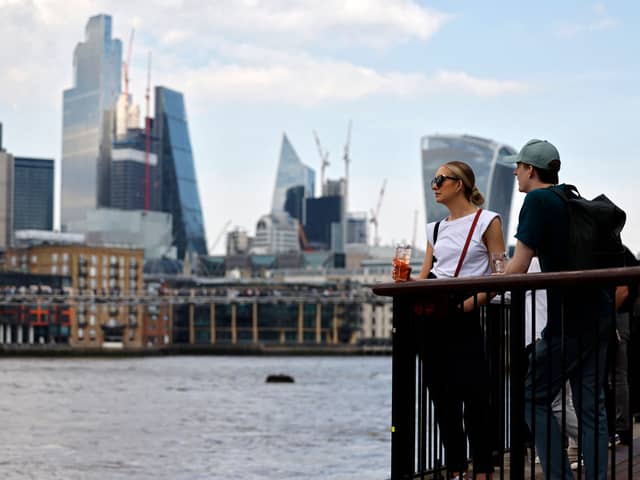 The River Thames in London has seen its source dry up. Photo: Getty