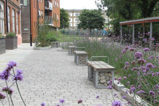 The mayor of London Sadiq Khan has announced £4million of funding to deliver green projects such as tree pits and rain gardens to help tackle climate change.