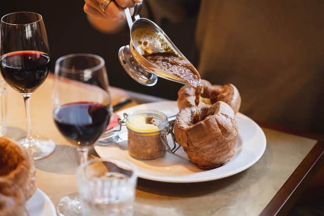 Hawksmoor has made a potted beef stew from trimmings that would normally be discarded, soaking up all that salty gravy with a Yorkshire Pudding leftover from Sunday roasts. Credit: Hawksmoor