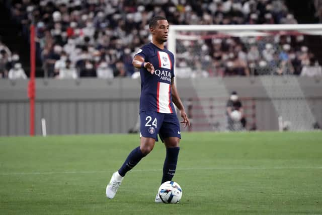  Thilo Kehrer of Paris Saint-Germain in action during the preseason friendly between Paris Saint-Germain (Photo by Koji Watanabe/Getty Images)