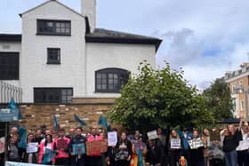  Teachers and parents are seeking legal action against plans to move a top London state school - dubbed the socialist Eton - into a multi-academy trust.