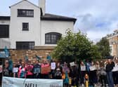  Teachers and parents are seeking legal action against plans to move a top London state school - dubbed the socialist Eton - into a multi-academy trust.