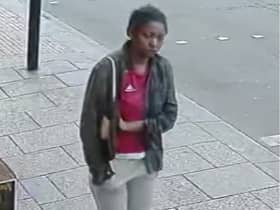 New CCTV has been released of Owami Davies, a student nurse missing for over a month, who was last seen in Croydon. Photo: Met Police