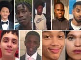 Faces of all of the teenagers killed in London this year so far
