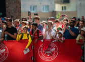 Brentford fans  