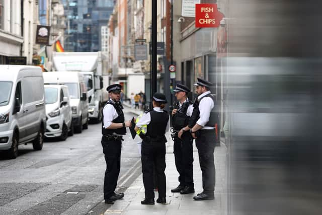 A man has been stabbed to death in a road just off Oxford Street, in central London. Photo: Getty