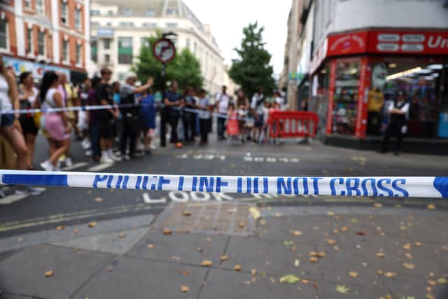 A man has been stabbed to death in a road just off Oxford Street, in central London. Photo: Getty