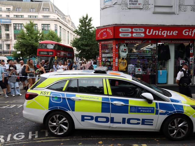 A man has been stabbed to death in a road just off Oxford Street, in central London. Photo: Getty