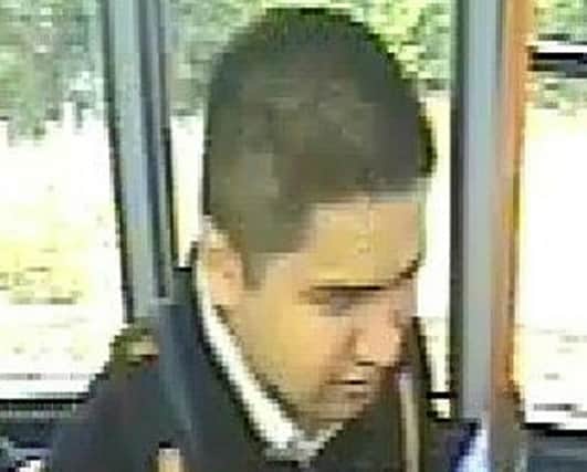  Police have released an image of a man they're working to trace following the incident on a south London bus at 12.20pm on Tuesday, August 2.