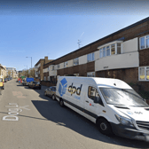 Dog Lane, where three people were shot at around 7pm on August 15. Photo: Google