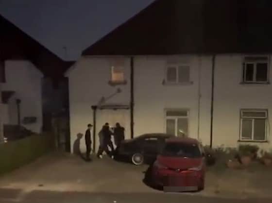 Burglars attempted to break into a home. Photo: UB1UB2