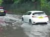 London weather: Flash floods forced commuters to wade through knee-deep water in Acton