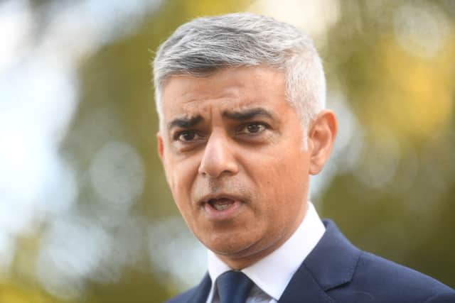 The mayor of London, Sadiq Khan