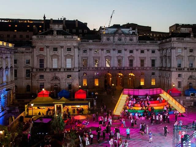 This Bright Land Festival at Somerset House. Credit: Instagram