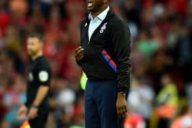 Patrick Vieira manager of Crystal Palace Photo by Andrew Powell/Liverpool FC via Getty Images)