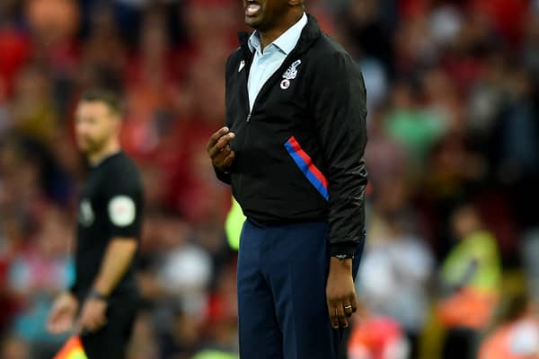 ) Patrick Vieira manager of Crystal Palace Photo by Andrew Powell/Liverpool FC via Getty Images)