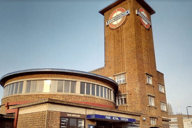 Park Royal Underground station. Credit: Google maps