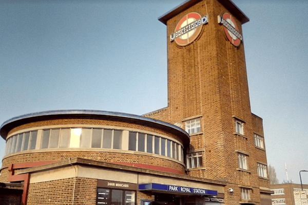 Park Royal Underground station. Credit: Google maps