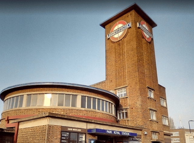 Park Royal Underground station. Credit: Google maps