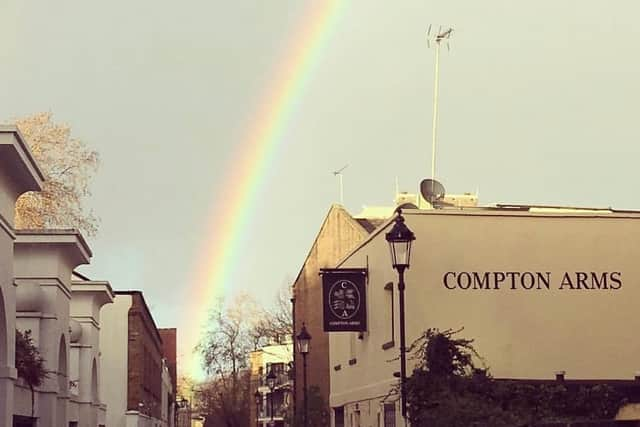 Iconic north London boozer the Compton Arms is at risk of closure after licensing complaints from four neighbours.  Photo: Compton Arms Instagram