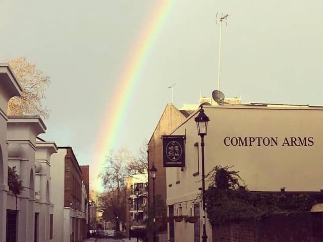 Iconic north London boozer the Compton Arms is at risk of closure after licensing complaints from four neighbours.  Photo: Compton Arms Instagram