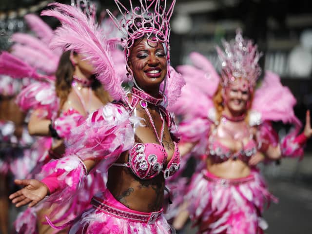 Notting Hill Carnival returns this weekend after a three year hiatus. Photo: Getty 
