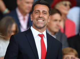  Arsenal Director of Football Edu before the Premier League match between AFC Bournemouth  (Photo by Stuart MacFarlane/Arsenal FC via Getty Images)
