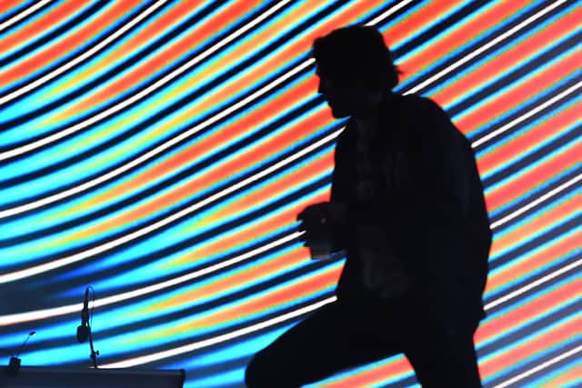 Tame Impala performs at the 2017 Panorama Music Festival on Randall's Island in New York on July 29, 2017. / AFP PHOTO / ANGELA WEISS (Photo credit should read ANGELA WEISS/AFP via Getty Images)