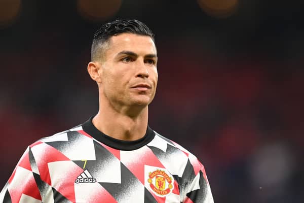 Man Utd’s Cristiano Ronaldo. 