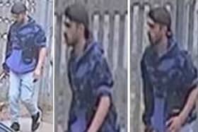 Officers want to speak to this man. Photo: Metropolitan Police