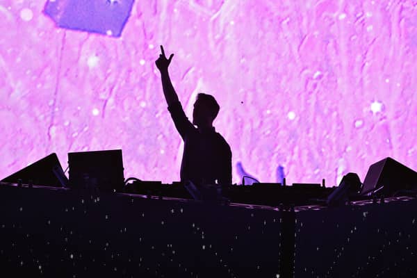 DJ Calvin Harris will be performing at Creamfields North. Photo by Kevin Winter/Getty Images for Coachella