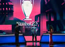 UEFA Champions League draw. Image: OZAN KOSE/AFP via Getty Images