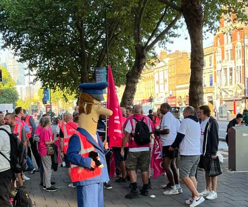 Postman Pat joins the picket line