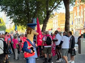 Postman Pat joins the picket line
