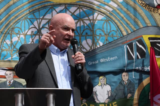 RMT general secreatary Mick Lynch has warned that more rail strikes are ‘very likely’ (Photo by Hollie Adams/Getty Images)