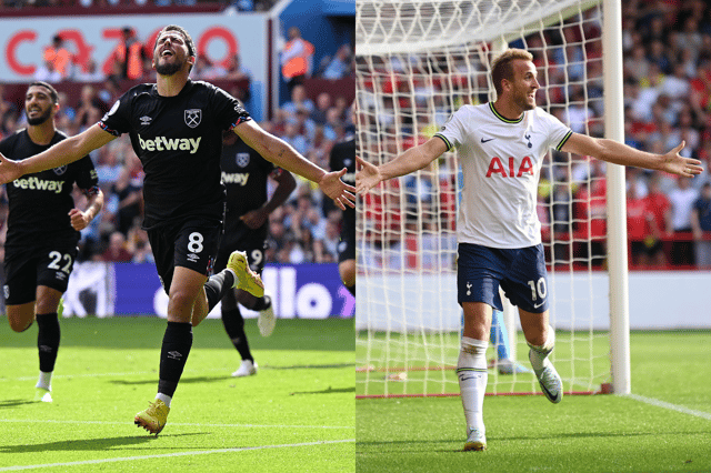 It was wins for West Ham United and Tottenham Hotspur over the weekend, with Pablo Fornals (left) and Harry Kane (right) both earning Man of the Match awards.