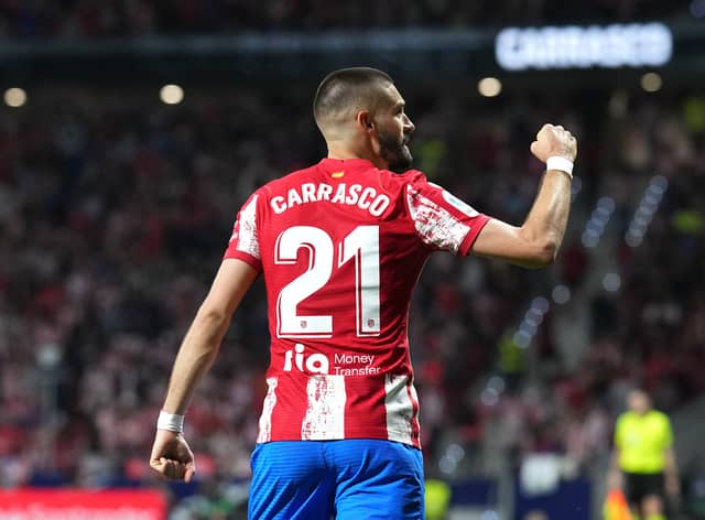 Carrasco has been linked with a move to Tottenham