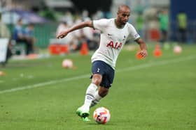  Lucas Moura of Tottenham Hotspur in action during the preseason friendly match  (Photo by Han Myung-Gu/Getty Images)