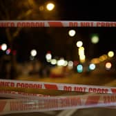 A man believed to be in his 20s - who was inside the vehicle - sustained a gunshot injury. Photo: Getty