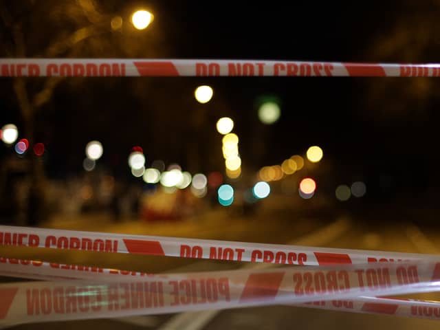 A man believed to be in his 20s - who was inside the vehicle - sustained a gunshot injury. Photo: Getty
