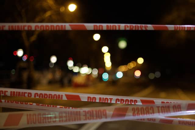 A man believed to be in his 20s - who was inside the vehicle - sustained a gunshot injury. Photo: Getty