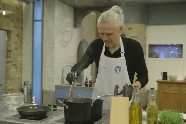 Jimmy Bullard’s black, latex gloves have left viewers unsettled and confused 