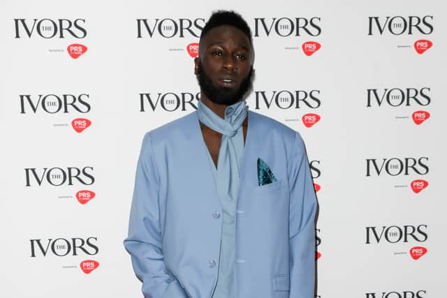 Kojey Radical attends The Ivors 2019 