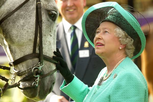 Queen Elizabeth II in Windsor, England. (Photo by Carl De Souza/Getty Images)