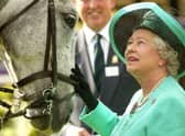 Queen Elizabeth II in Windsor, England. (Photo by Carl De Souza/Getty Images)